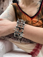 Hardcore Punk Style Metal Link Bracelet 2