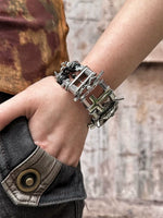 Hardcore Punk Style Metal Link Bracelet 4