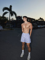 Heart Embroidered Striped Shirt and Shorts 5