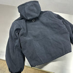 Heavy Canvas Hooded Embroidered Padded Jacket 4