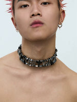 Heavy-Duty Cross Clavicle Chain Necklace 4