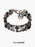 Heavy-Duty Cross Clavicle Chain Necklace 5