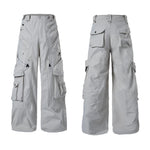 6032183636685,6032183636686,6032183636687,6032183636688, Heavy-Duty Multi-Pocket Wide Leg Cargo Pants