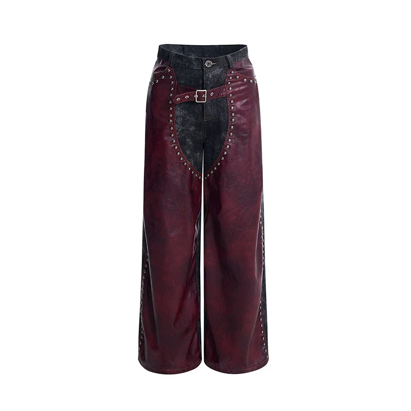 5545520429908,5545520429909,5545520429910,5545520429911, Heavy-Duty Studded Leather Motorcycle Vest