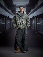 Heavy-Duty Wide Leg Multi-Pocket Cargo Pants 4