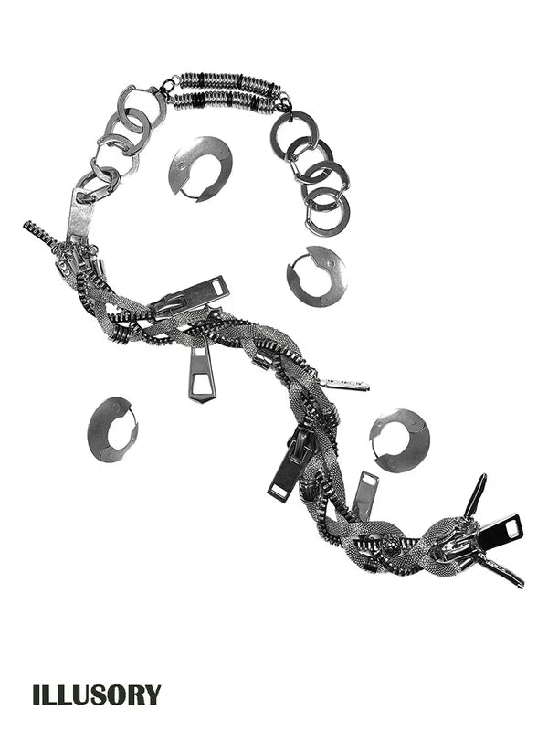 Heavy Metal Mechanical Necklace 5