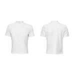 6209738459366,6209738459367,6209738459368,6209738459369, Heavyweight Air Layer Mock Neck T-Shirt