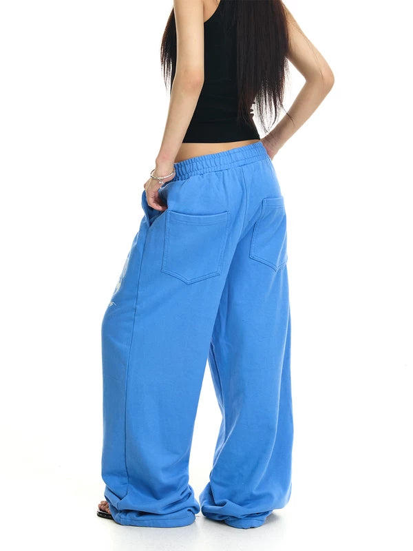 Heavyweight Baggy Wide-Leg Sweatpants 2
