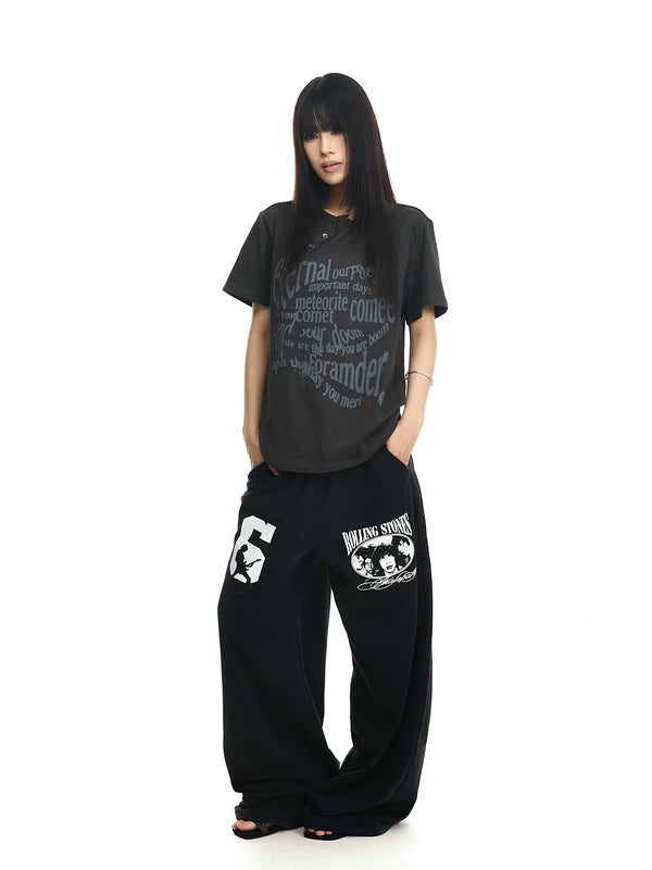 Heavyweight Baggy Wide-Leg Sweatpants 4
