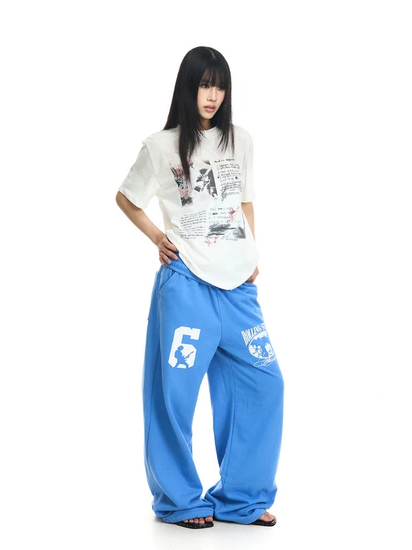 Heavyweight Baggy Wide-Leg Sweatpants 5