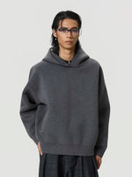Heavyweight Boxy Pullover Hoodie Sweatshirt 1
