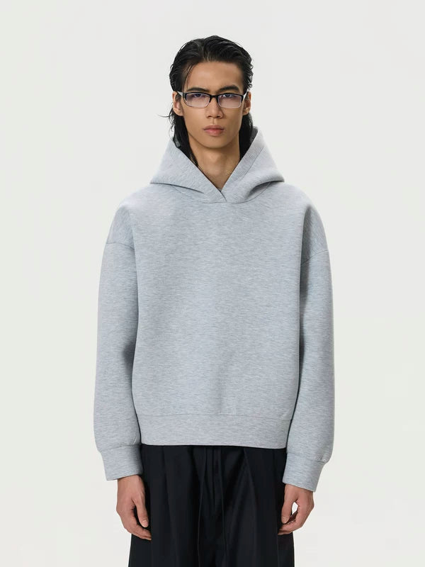 Heavyweight Boxy Pullover Hoodie Sweatshirt 3