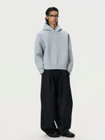 Heavyweight Boxy Pullover Hoodie Sweatshirt 5