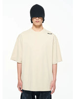 Heavyweight Oversized Basic Short Sleeve T-Shirt 3
