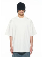 Heavyweight Oversized Basic Short Sleeve T-Shirt 4