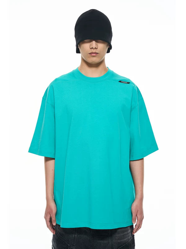 Heavyweight Oversized Basic Short Sleeve T-Shirt 5