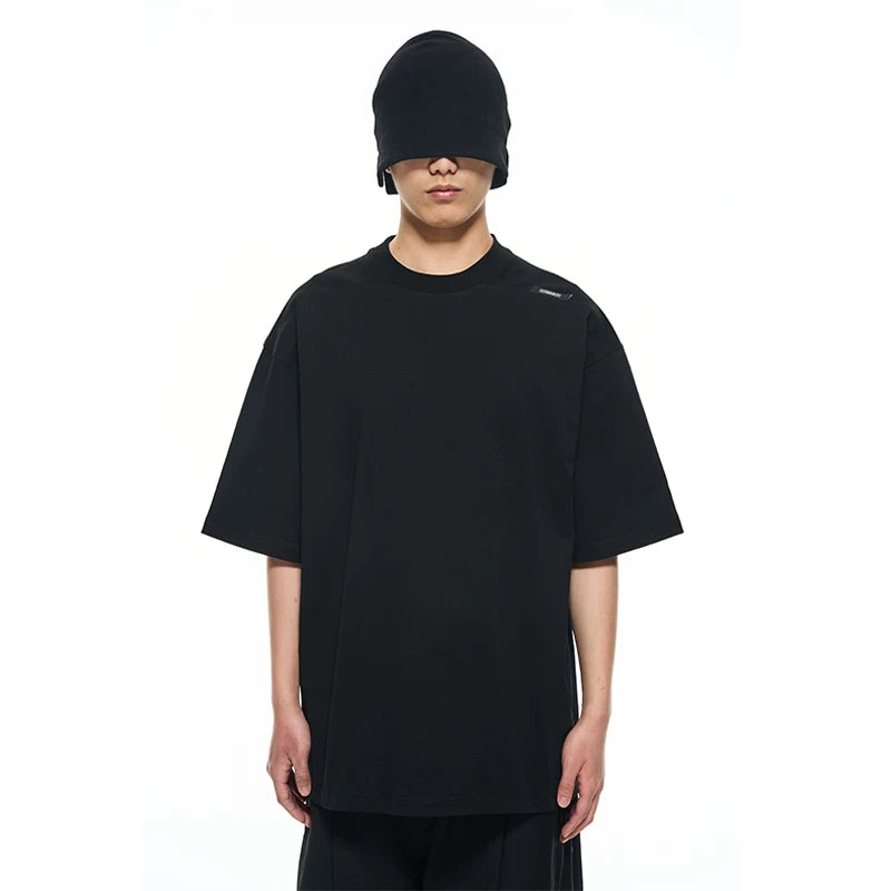4851630497043,4849649881699,4849649881700,4849649881701,4849649881702, Heavyweight Oversized Basic Short Sleeve T-Shirt