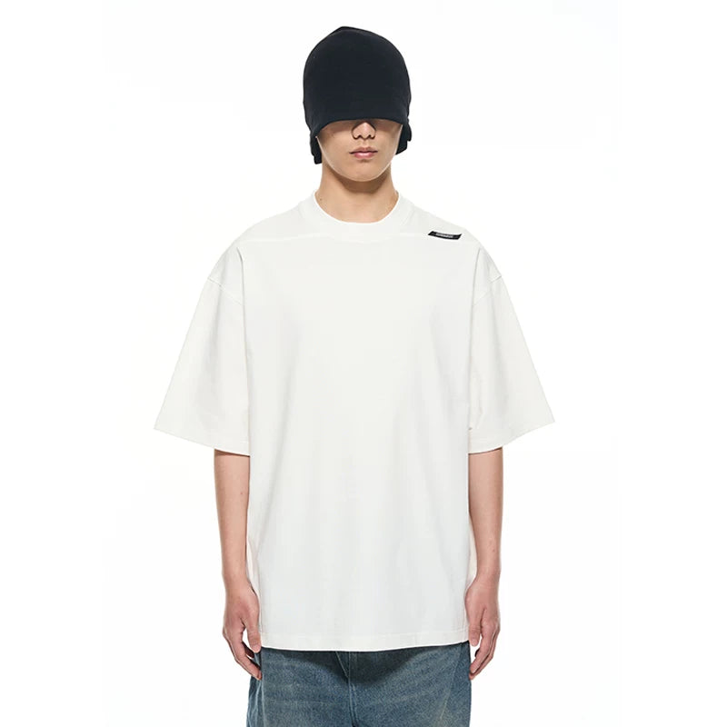 4851630497040,4849873825802,4849873825805,4849873825808,4849873825811, Heavyweight Oversized Basic Short Sleeve T-Shirt