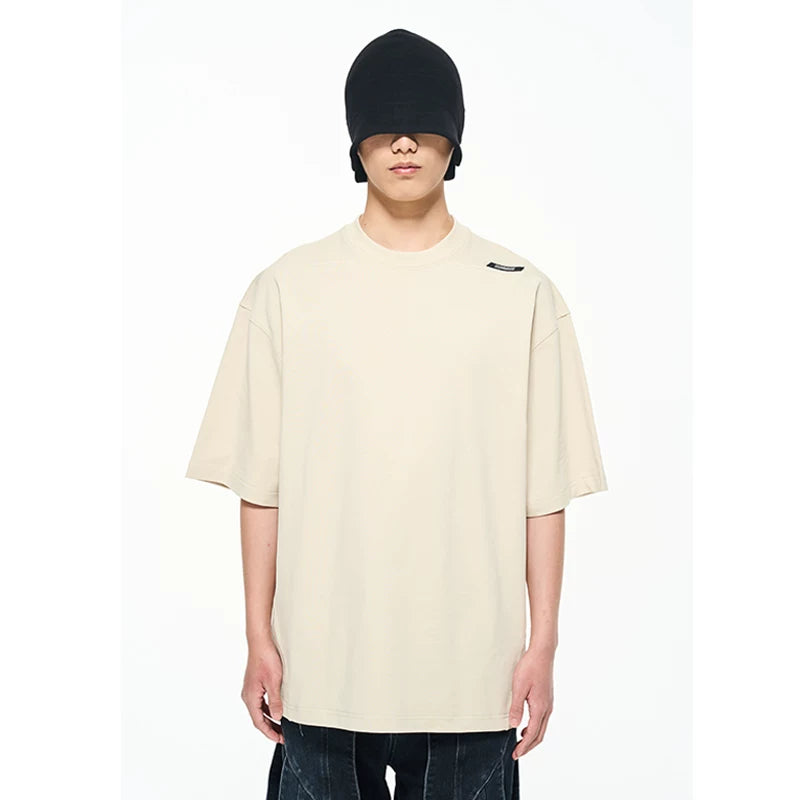 4851630497041,4849873825803,4849873825806,4849873825809,4849873825812, Heavyweight Oversized Basic Short Sleeve T-Shirt