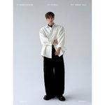 Heavyweight Oversized Button-Up Shirt Jacket 1