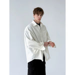 Heavyweight Oversized Button-Up Shirt Jacket 3