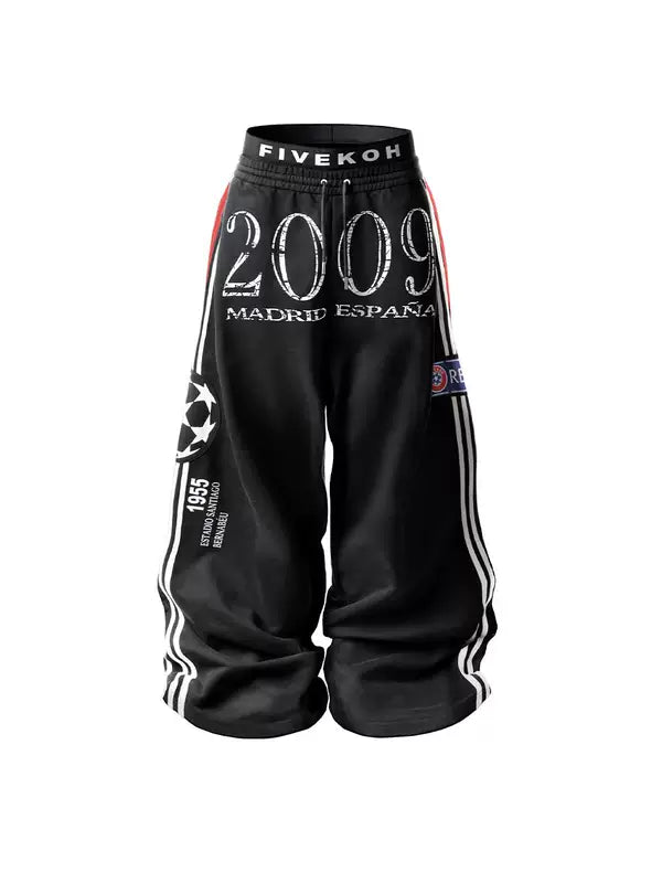 Heavyweight Oversized Graphic Sweatpants Pants 1