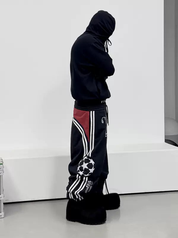 Heavyweight Oversized Graphic Sweatpants Pants 4