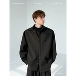 Heavyweight Oversized Minimalist Shirt Jacket 1