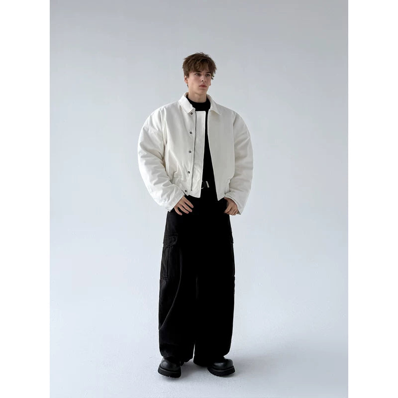 Heavyweight Oversized Padded Minimalist Jacket 3