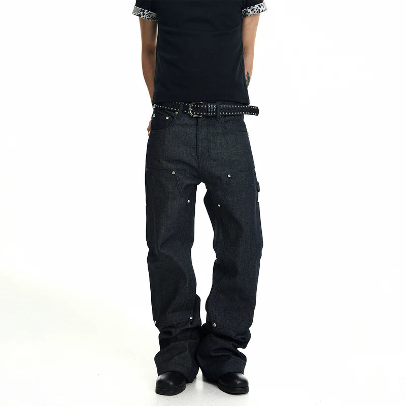 6242876447198,6242876447199,6242876447200,6242876447201,6242876447202, Heavyweight Patchwork Rhinestone Denim Pants