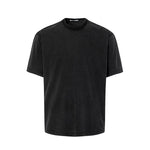 5496204434162,5496204434163,5496204434164,5496204434165, Heavyweight Washed Mock Neck T-Shirt
