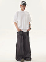 Heavyweight Washed Mock Neck T-Shirt 3