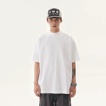 5496204434154,5496204434155,5496204434156,5496204434157, Heavyweight Washed Mock Neck T-Shirt