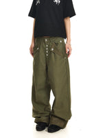 Herringbone Cargo Pants 1