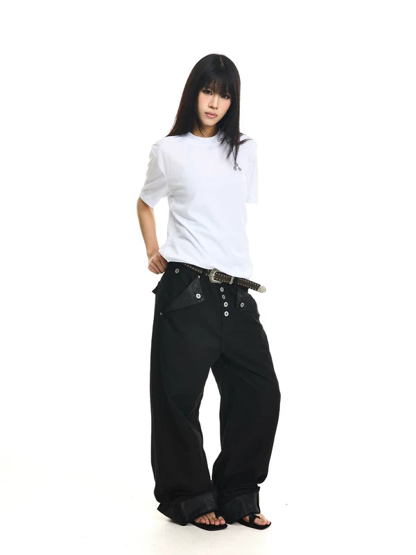 Herringbone Cargo Pants 4