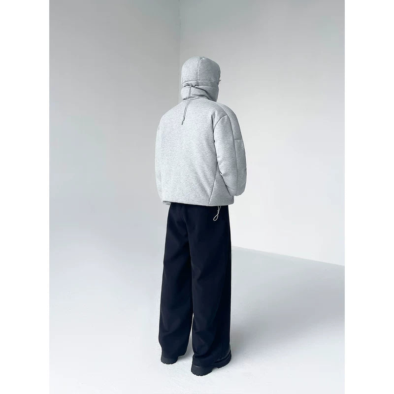High-Neck Hooded Puffer Jacket 2