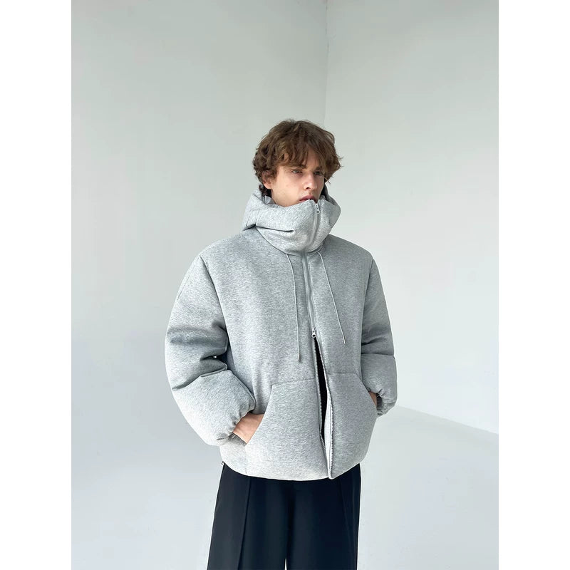 High-Neck Hooded Puffer Jacket 3