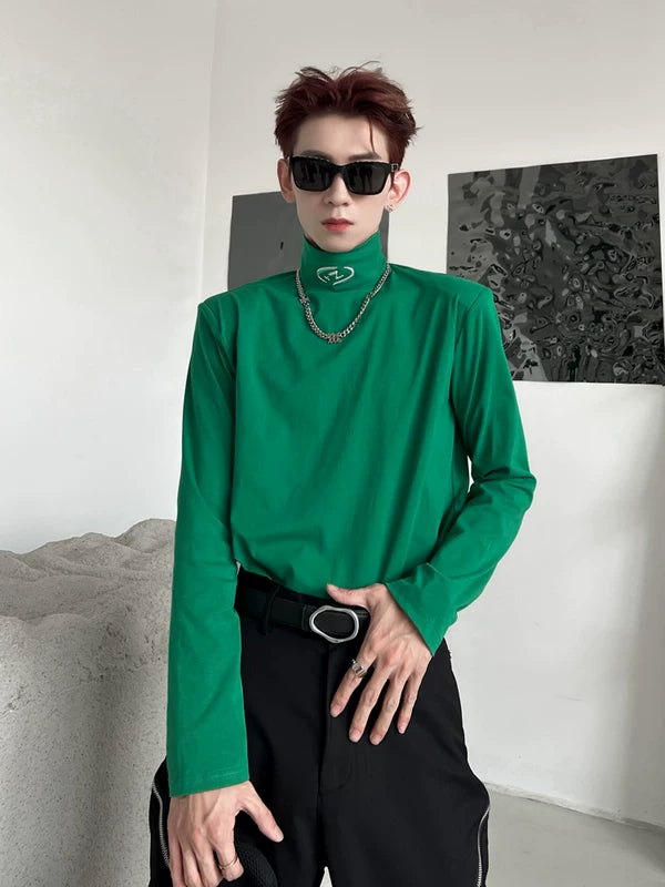High-Neck Long-Sleeve T-Shirt 3