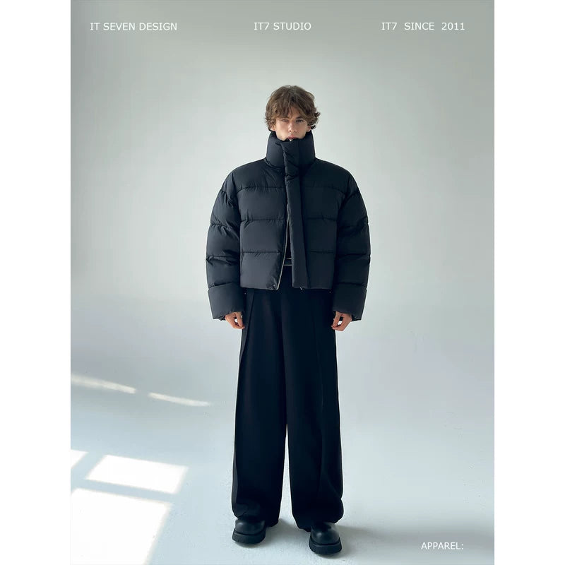 High-Neck Oversized Puffer Jacket 1
