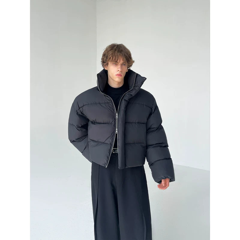 High-Neck Oversized Puffer Jacket 3