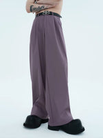 High-Waisted Loose Wide-Leg Pants 2