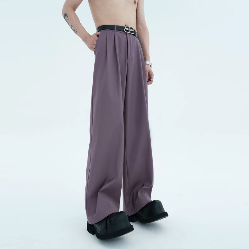 5444474729230,5444474729226,5444474729222,5444474729218, High-Waisted Loose Wide-Leg Pants