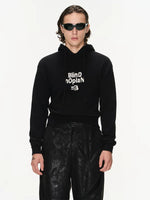Hooded Logo Knit Pullover Sweater 4