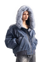 Hooded MA1 Flight Bomber Jacket 1