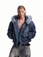 Hooded MA1 Flight Bomber Jacket 2