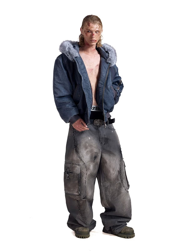 Hooded MA1 Flight Bomber Jacket 4