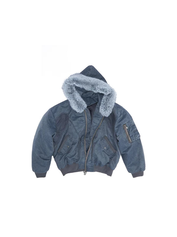 5959333392309,5959333392310,5959333392311, Hooded MA1 Flight Bomber Jacket