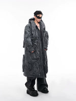 Hooded Multi-Pocket Winter Coat 3