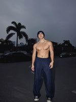 Hooded Short-Sleeve Denim Shirt and Pants 4