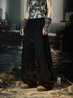 Hooded Zipper Vest and Wide-Leg Pants Set 4